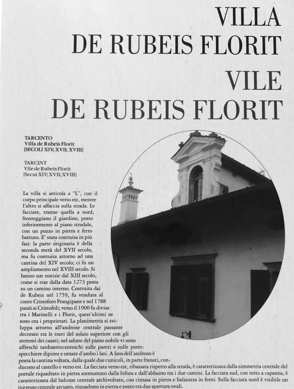 Villa De Rubeis Florit Tarcento Luaran gambar